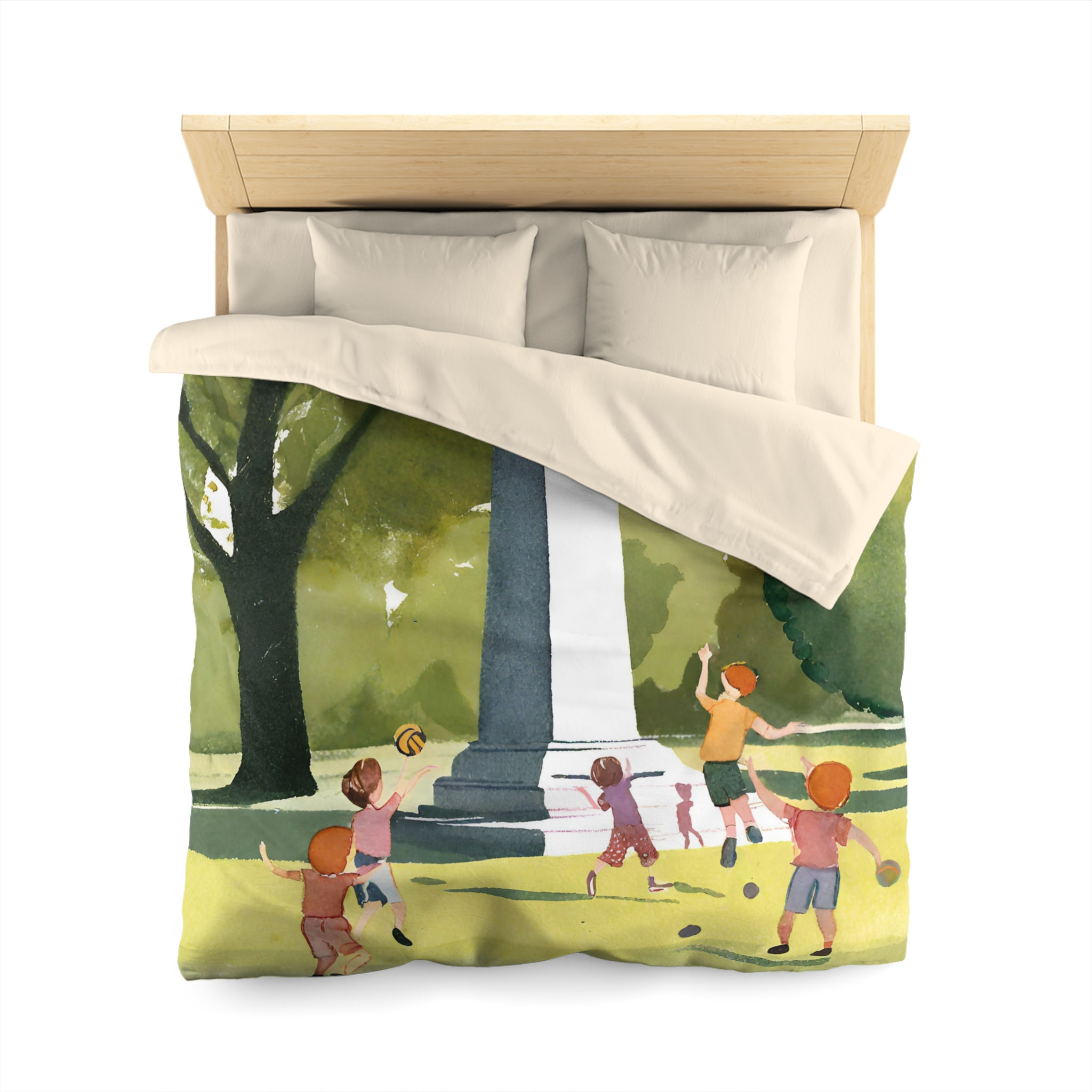 Boys Play Duvet Cover