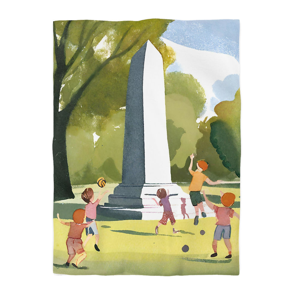 Miniature : Boys Play Duvet Cover