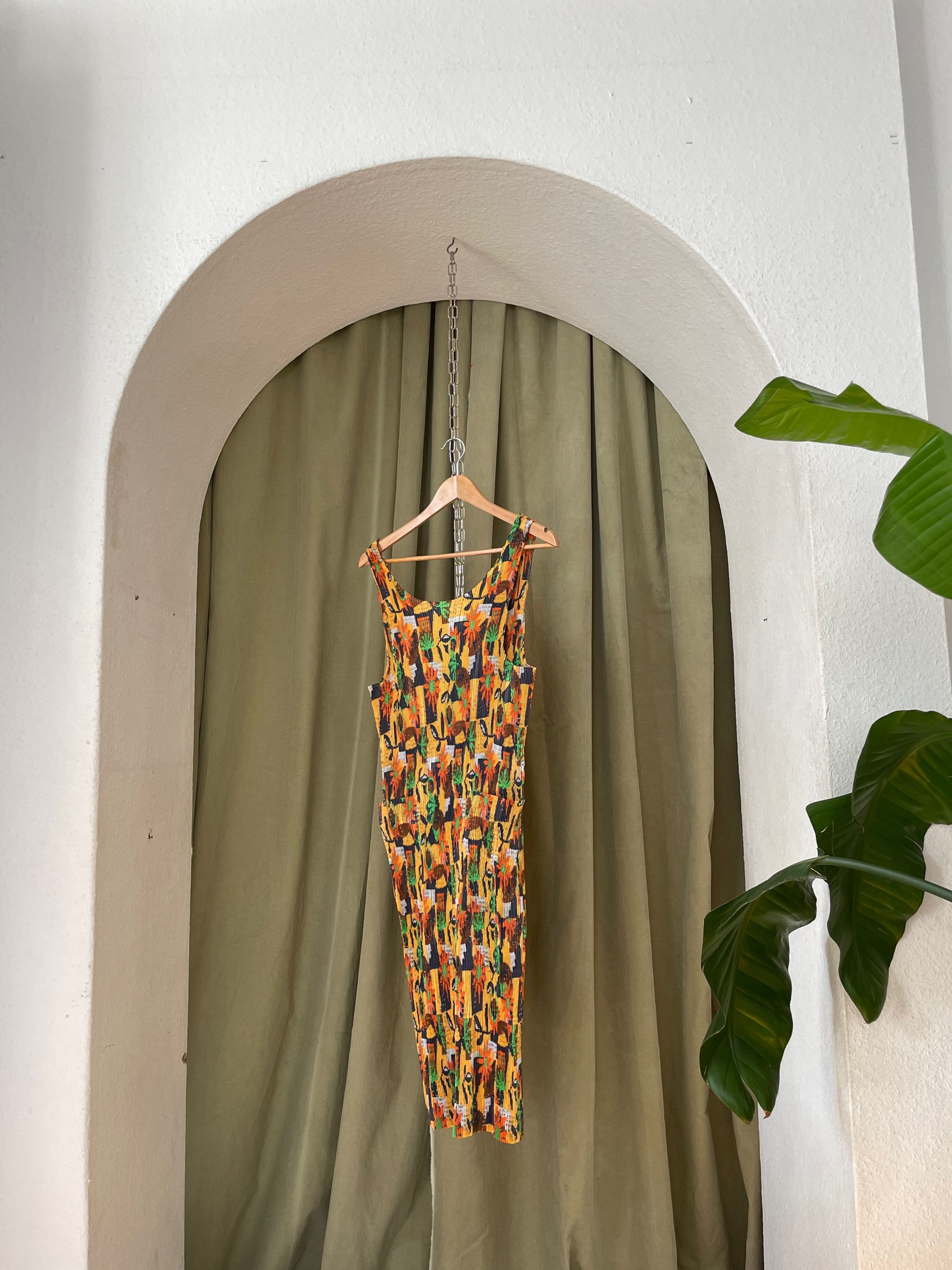 Print Apron by ISSEY MIYAKE