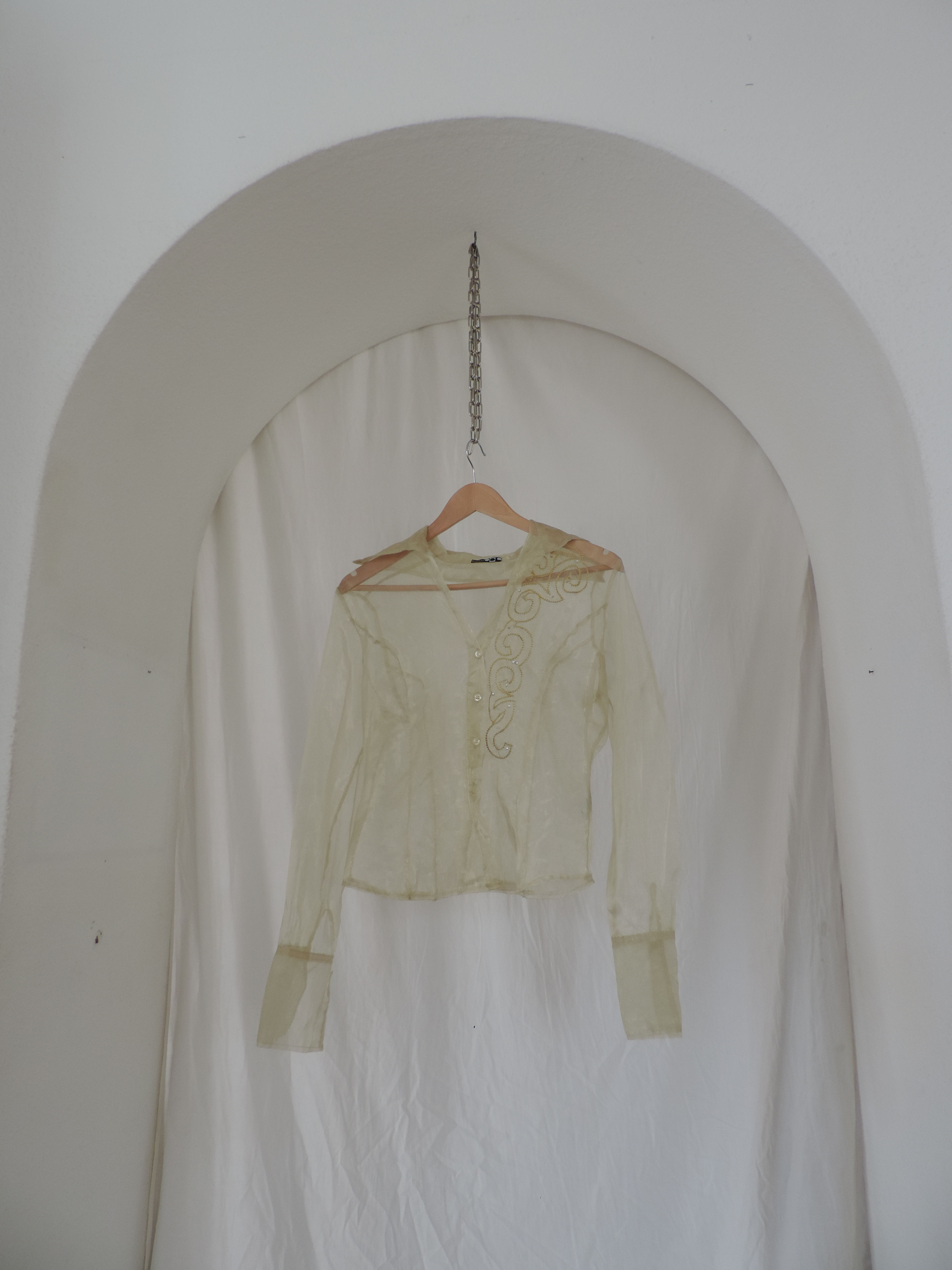 Italian vintage sparkly shirt.