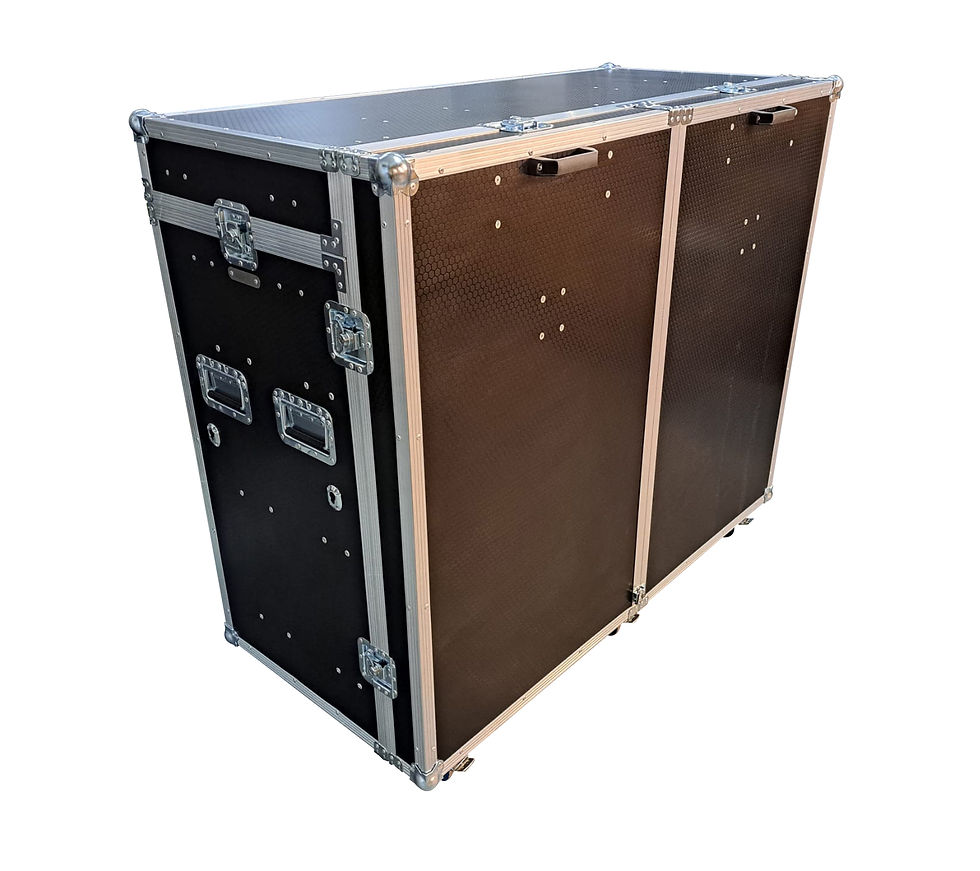 Miniatura: Data Station Flight Case With 2 X 24" LG Smart TV Screens - VME-Data12