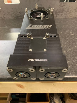 Hub stands with ball transfer units