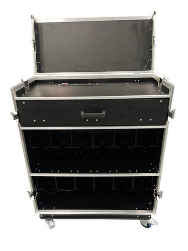 Power Tool Storage Flight Case With 12 Hangers - VME-TB10 | Vision ...