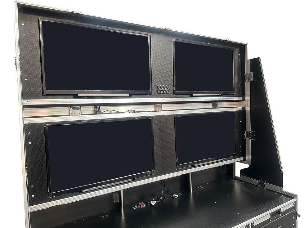 Miniatura: 4 x 32" Data Station Flight Case - VME-Data22