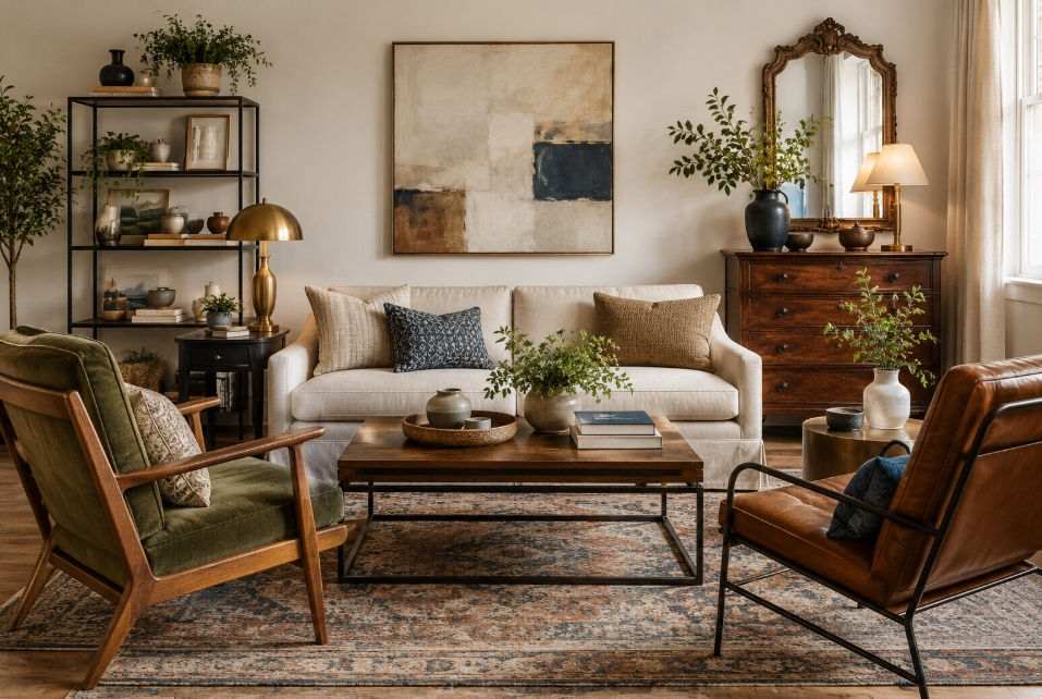 Why Mixing Furniture Styles Works So Well