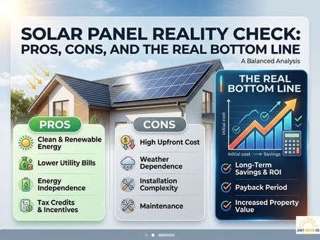 Solar Panel Reality Check: Pros, Cons, and the Bottom Line