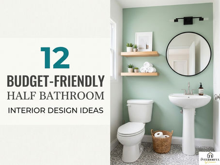 12 Budget-Friendly Half Bathroom Interior Design Ideas 2026