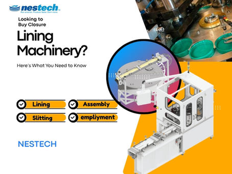 Buy Closure Lining Machinery