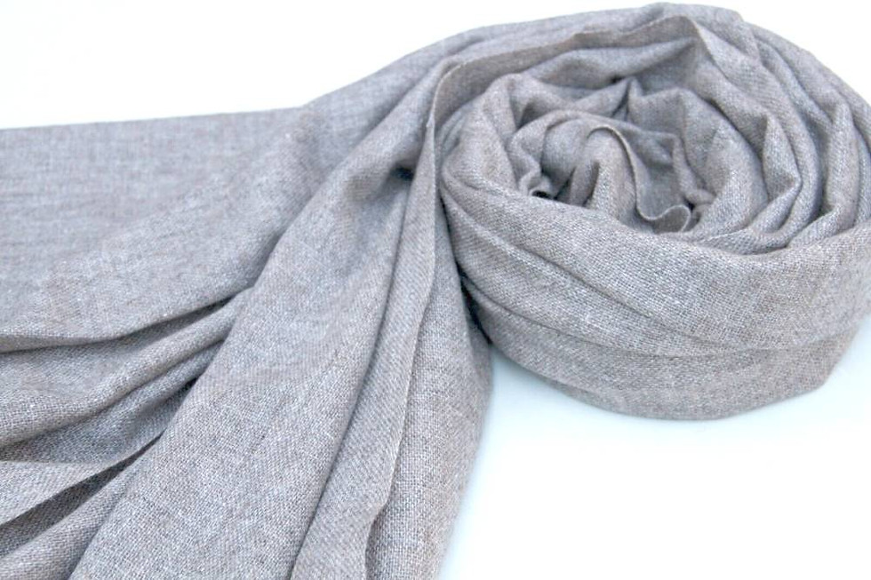Thumbnail: 100% Cashmere from Himalaya – Prestige Woven Wrap Shawl Extra Large Scarf Stole