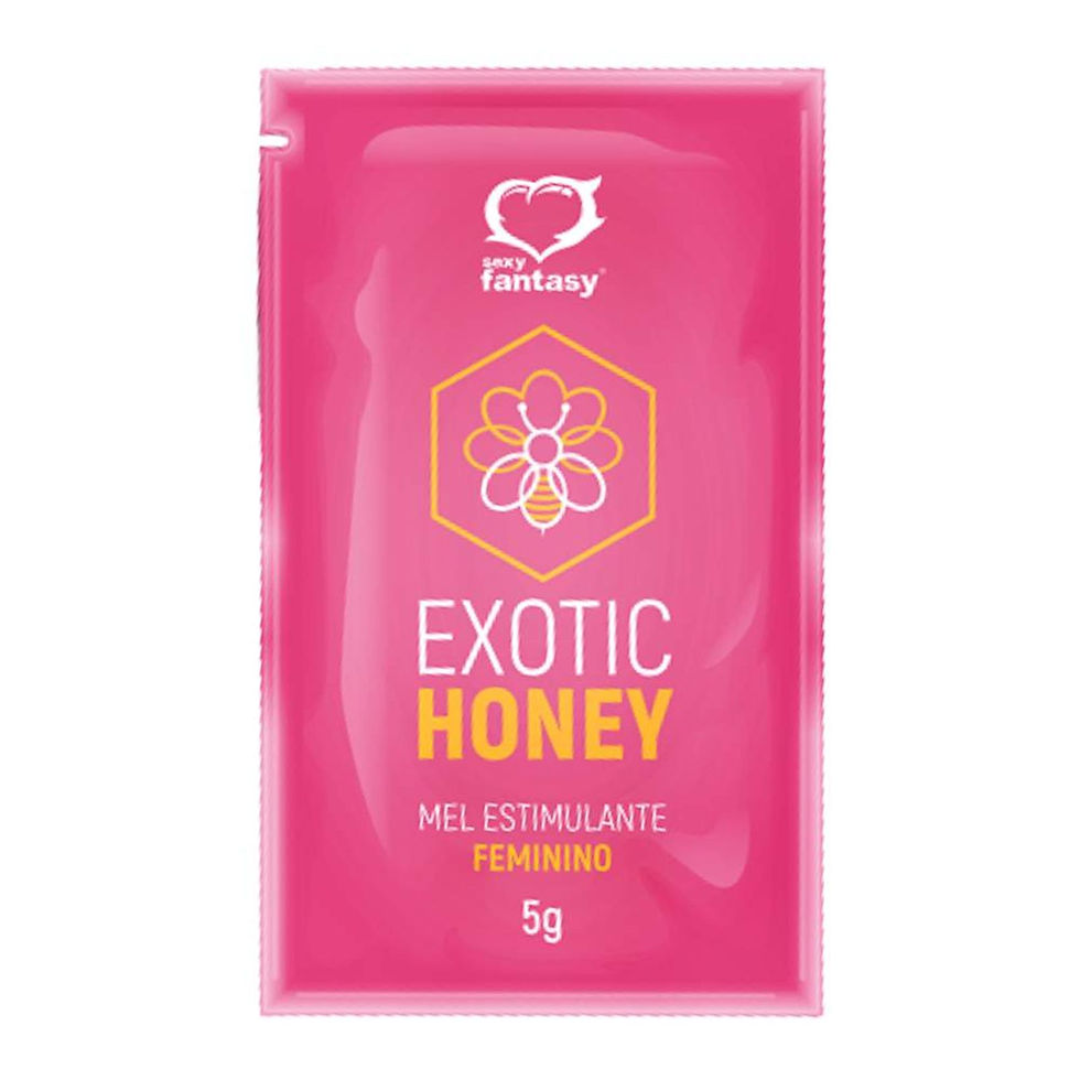 Miniatura: Melzinho Feminino Exotic Honey 5ml Sexy Fantasy