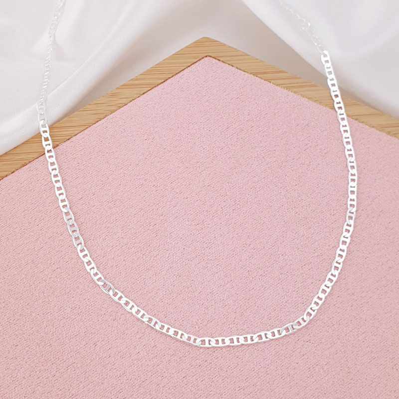 Choker Corrente 2,5mm Folheado