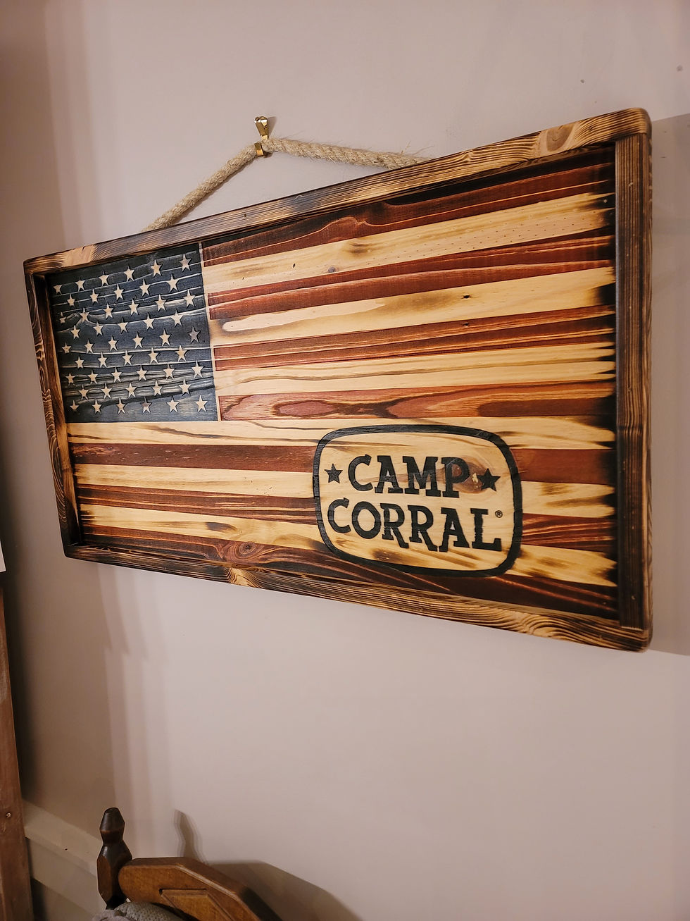 Thumbnail: Your Logo On American Flag 16 X 30