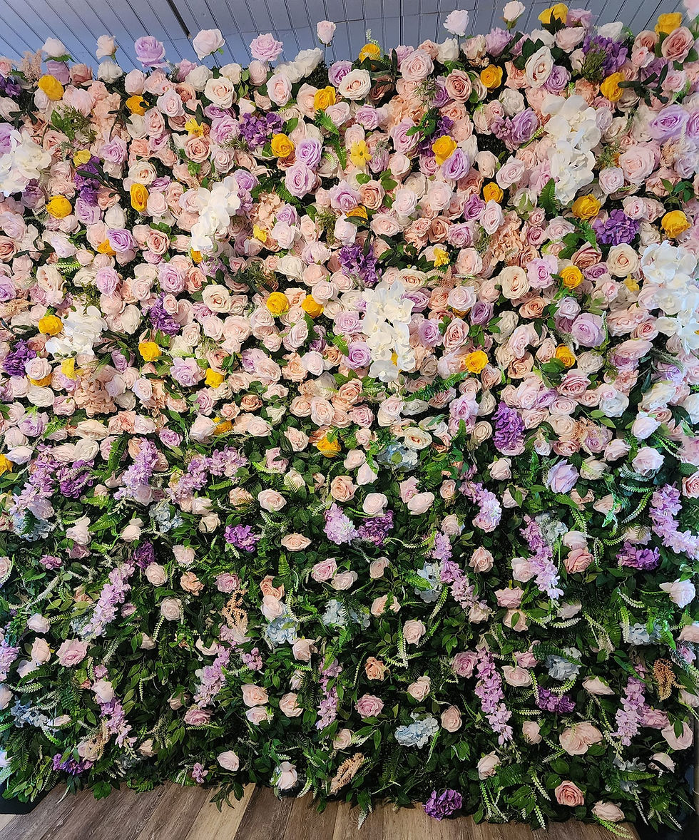 Bridgerton Flower Wall