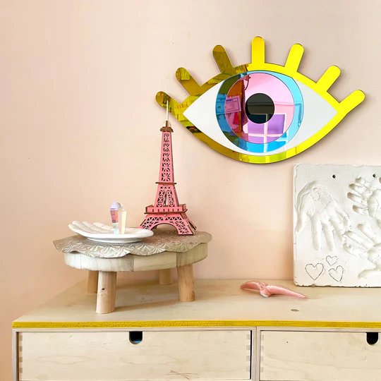 Eye mirror clearance