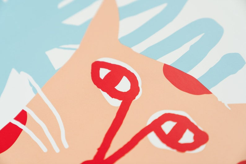Thumbnail: Poster Nie mauwe en uw gemak houwe