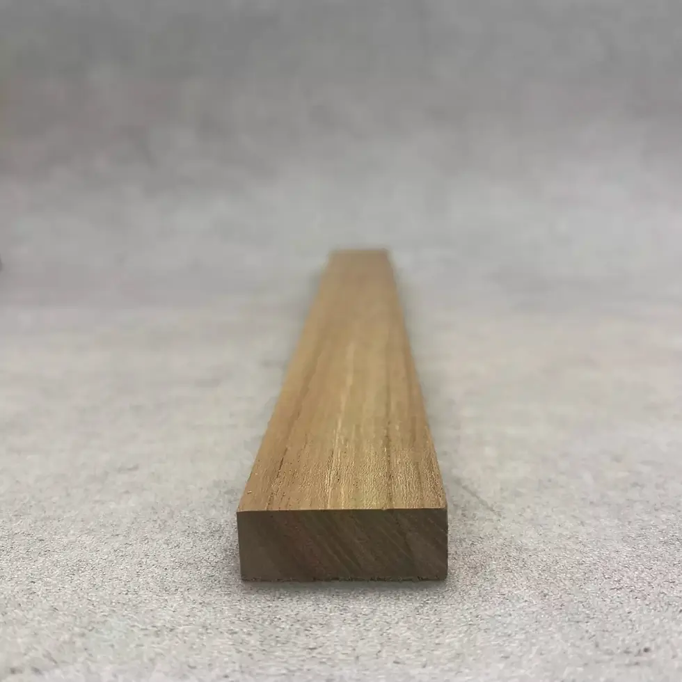 Ebauche Teck  (Tectona grandis)  - 387x41x15mm #1260