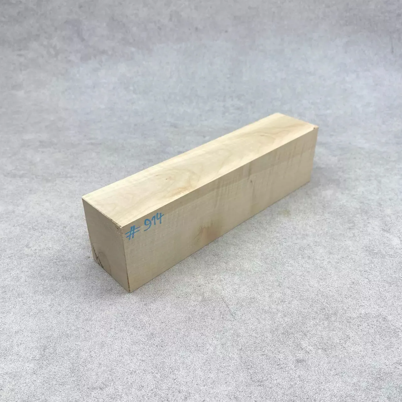 Ebauche Érable ondé échauffé (Acer saccharum Marshall) - 237x64x52mm - #914