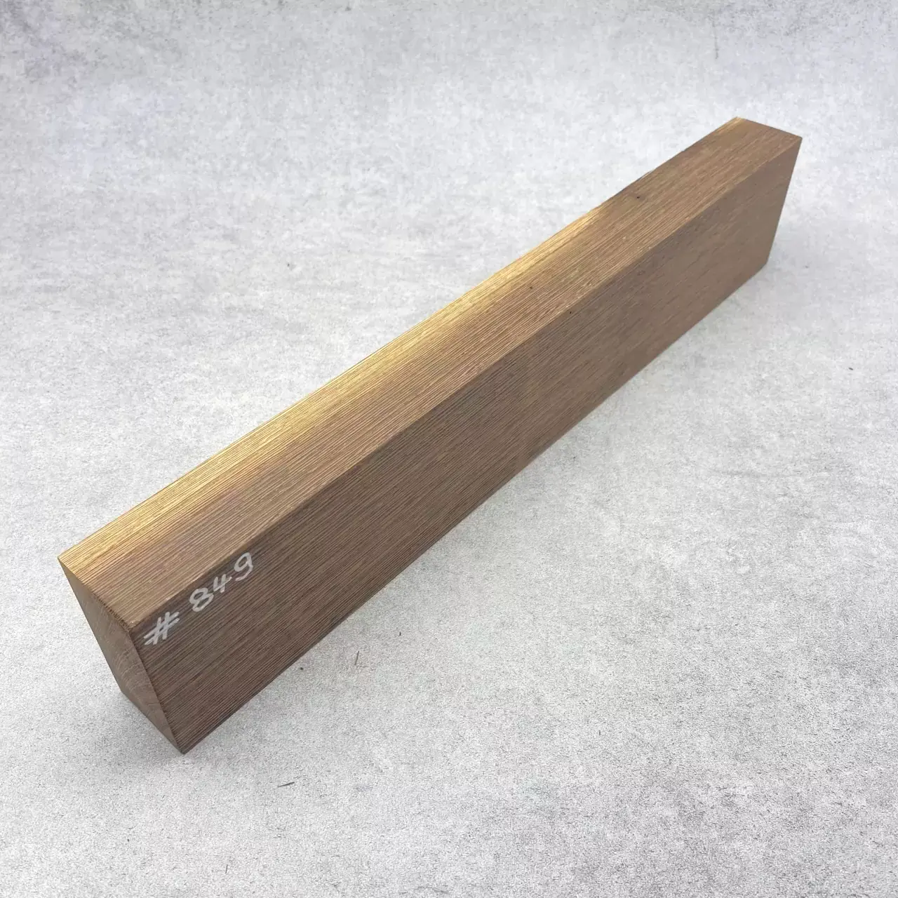 Ebauche de Wengé (Millettia laurenti) - 437x84x40 mm - #849