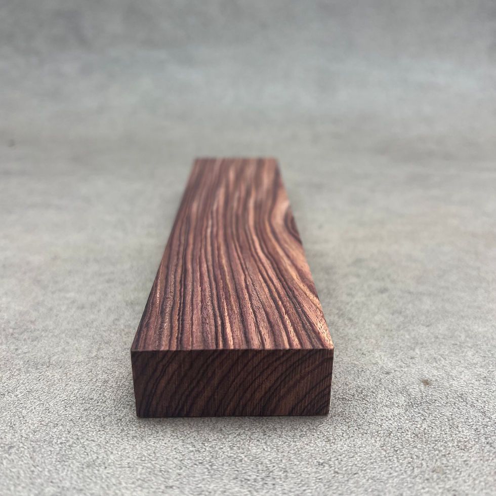 Ebauche de Bois de Violette (Dalbergia cearensis) 214x50x20mm - #1326