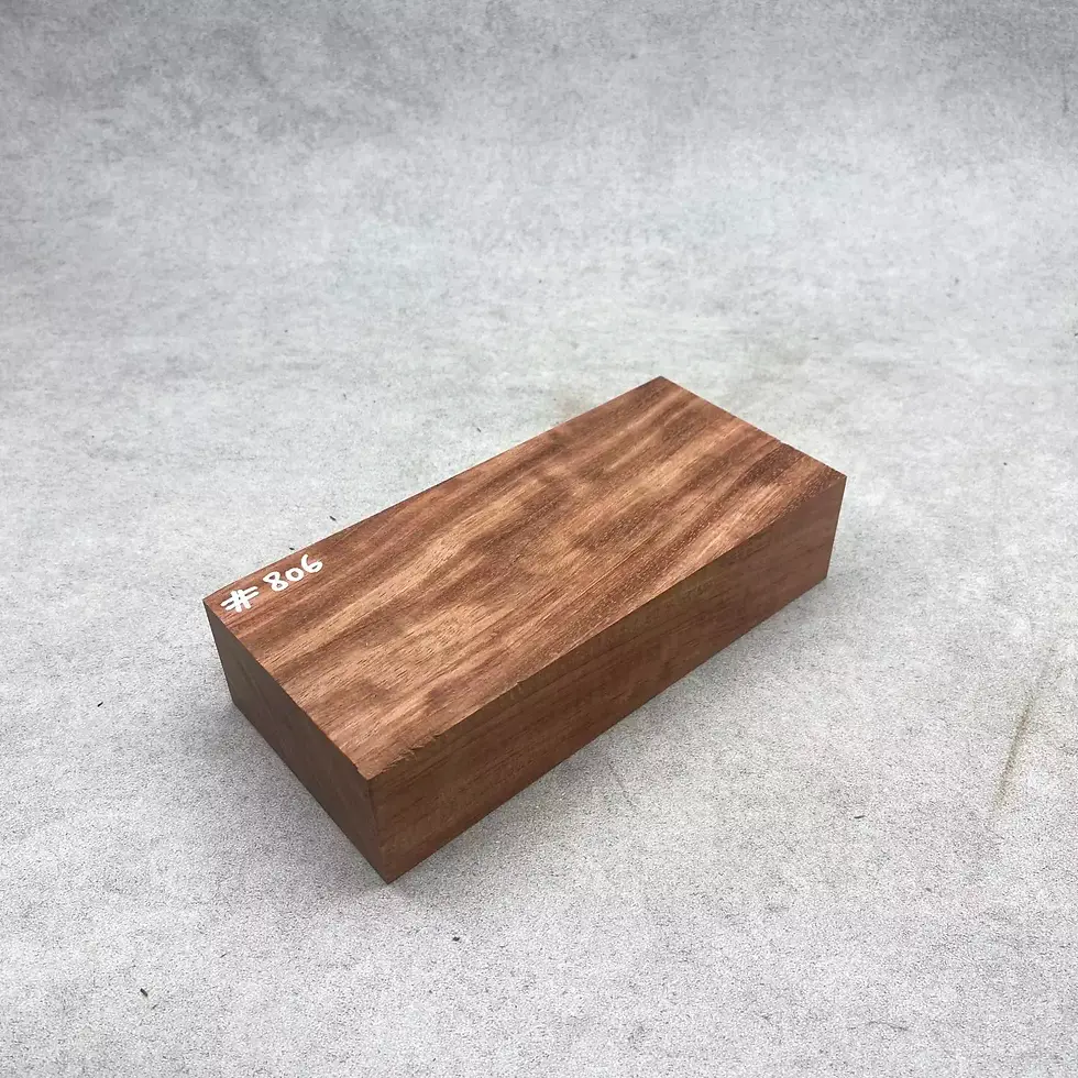 Ebauche de Bubinga (Guibourtia tessmannii) - 210x97x50mm - #806