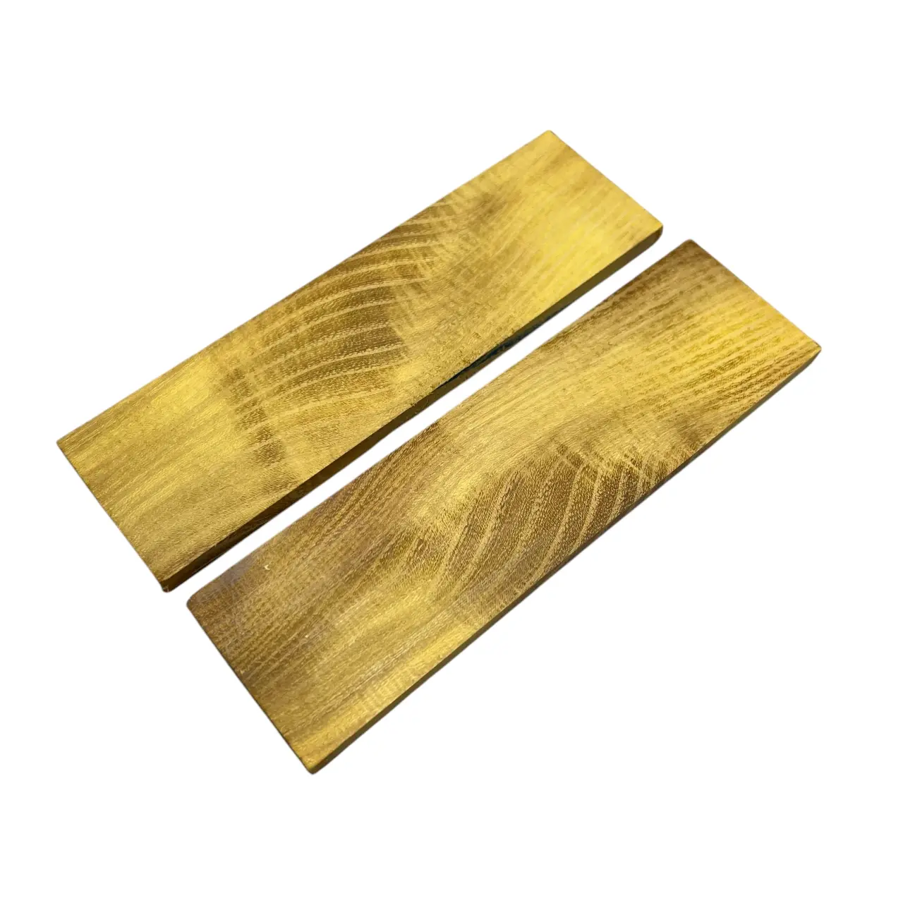 Paire de plaquettes Oranger des Osages (Maclura pomifera) - 140x40x6mm