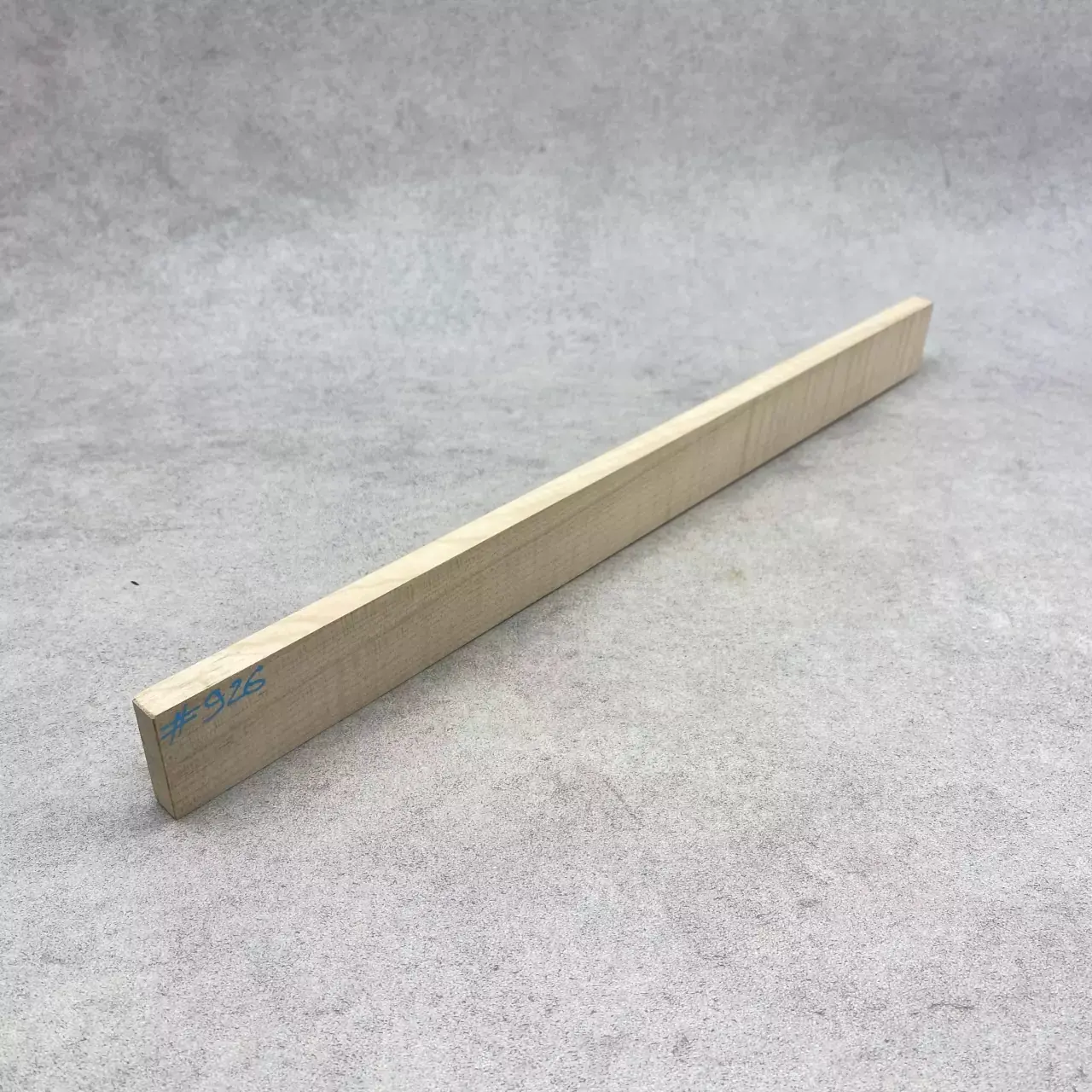 Ebauche d'Erable Ondé (Acer saccharum Marshall) 456x41x12mm - #926