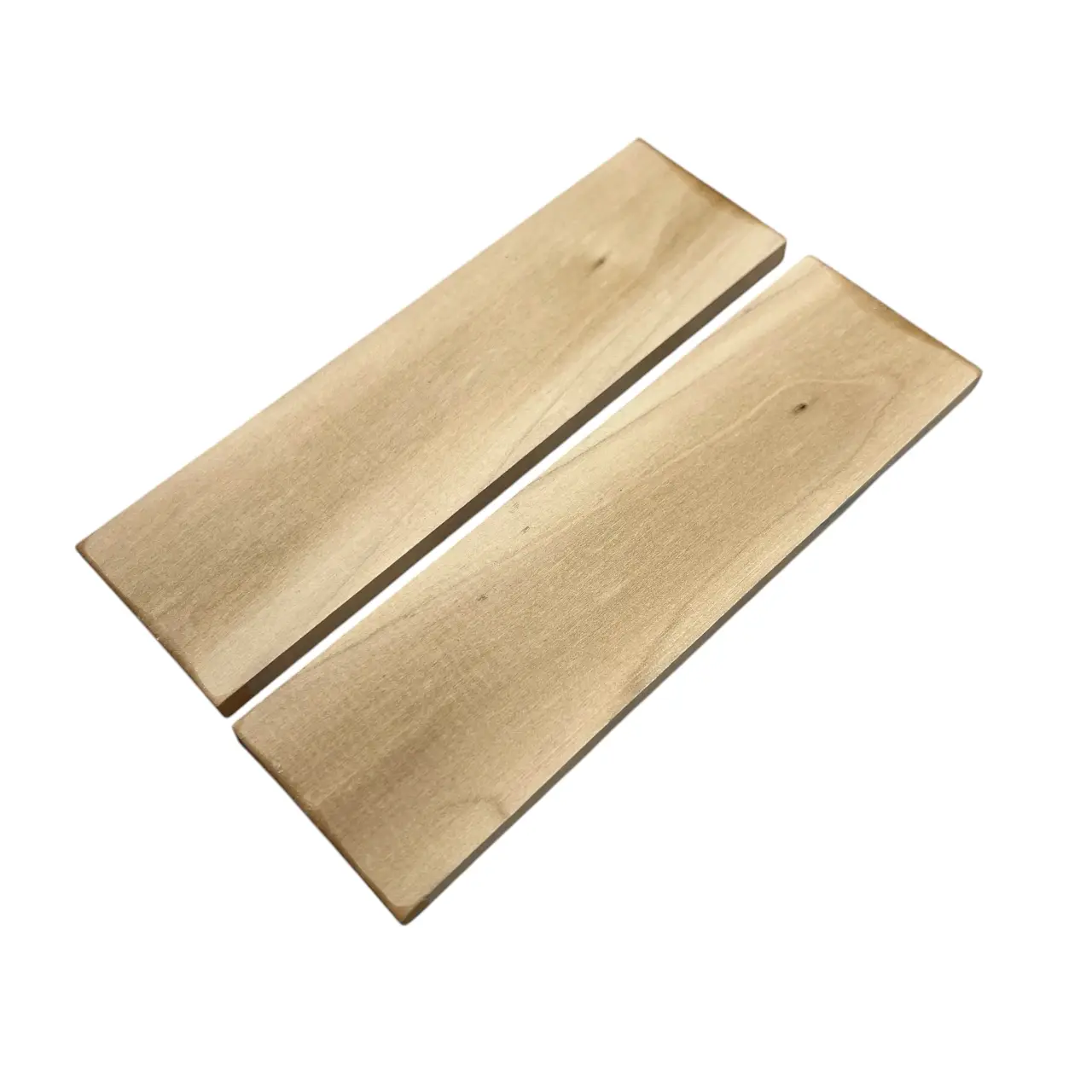 Paire de plaquettes Sorbier des Oiseleurs (Sorbus aucuparia)   - 140x40x6mm