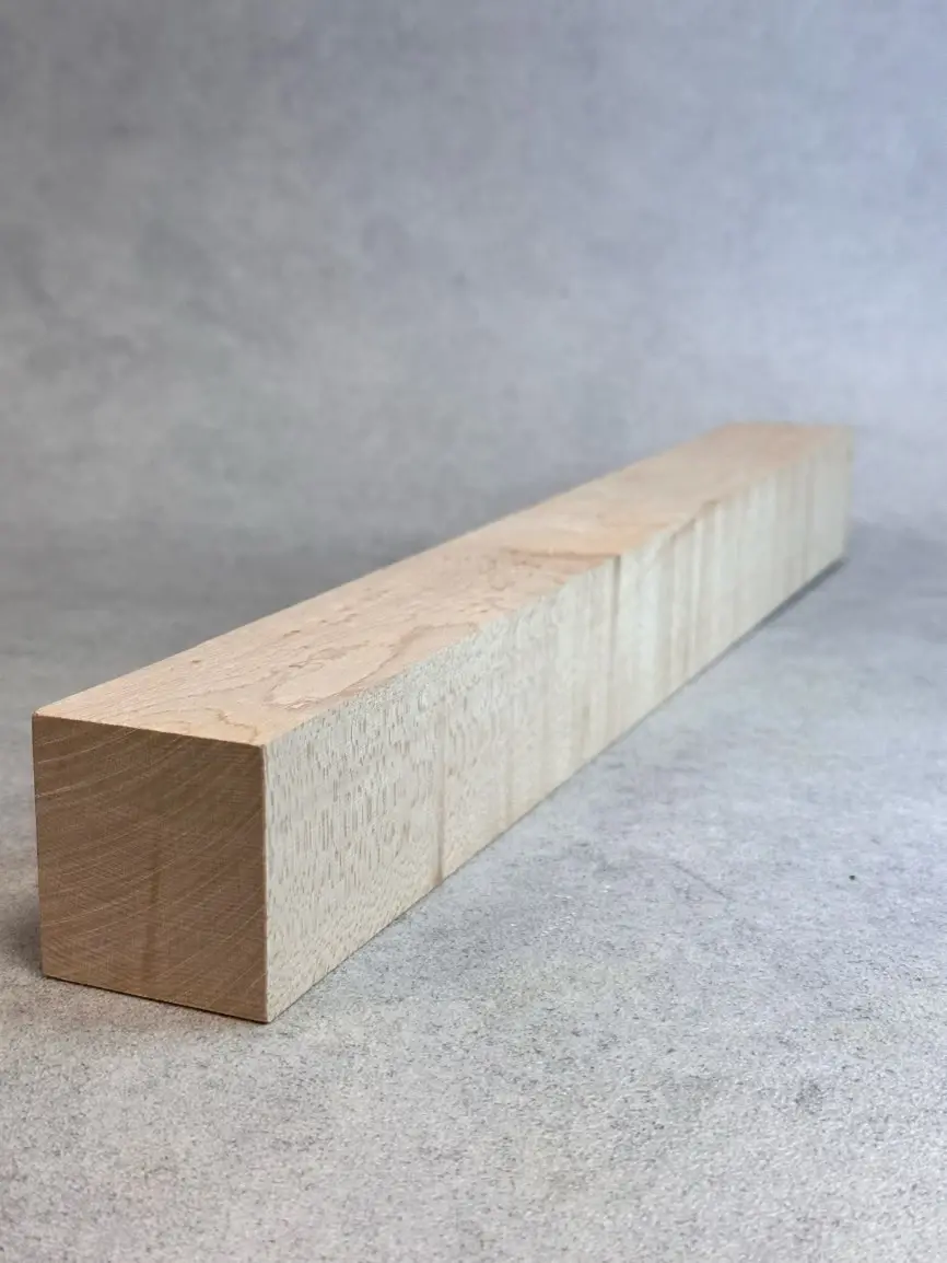 Ebauche d'Erable moucheté (Acer saccharum Marshall) - 435x47x44 mm - #284