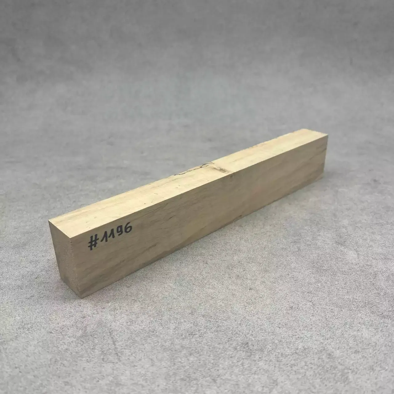 Ebauche Érable ondé échauffé (Acer saccharum Marshall) - 260x43x28mm #1196