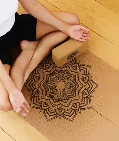 cork yoga mat