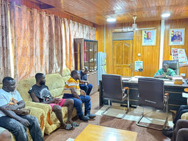 HON. DOMINIC GYASI MEETS PRAGYIA EXECUTIVES OVER UNAUTHORISED FARE INCREASES