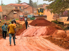 MCE INSPECTS ASAWINSO – KOJINA ROAD AS RESHAPING WORKS BEGIN AHEAD OF PERMANENT RECONSTRUCTION