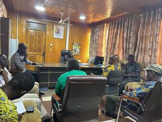 SEFWI WIAWSO MUNICIPAL ASSEMBLY HOLDS MAIDEN MANAGEMENT MEETING WITH HON. DOMINIC GYASI