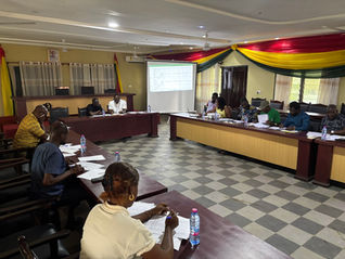 SEFWI WIAWSO MUNICIPAL ASSEMBLY HOLDS TENDER COMMITTEE MEETING.