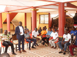 HON. DOMINIC GYASI ENGAGES ASAWINSO MARKET STAKEHOLDERS ON RELOCATION AHEAD OF 24-HOUR ECONOMY MARKET PROJECT