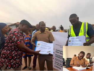 MCE SIGNS AND HANDS OVER SITE FOR CONSTRUCTION OF 24-HOUR ECONOMY MARKET AT ASAWINSO