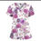 Thumbnail: Stretchy Colorful Designer Scrubs Tops 