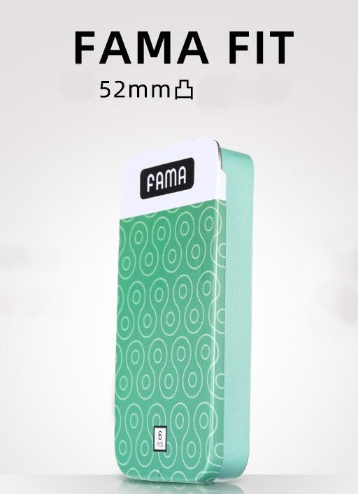 FAMA 52 Dot Condom ស្រោមអនាម័យ គ្រើម ប្រអប់ដែក