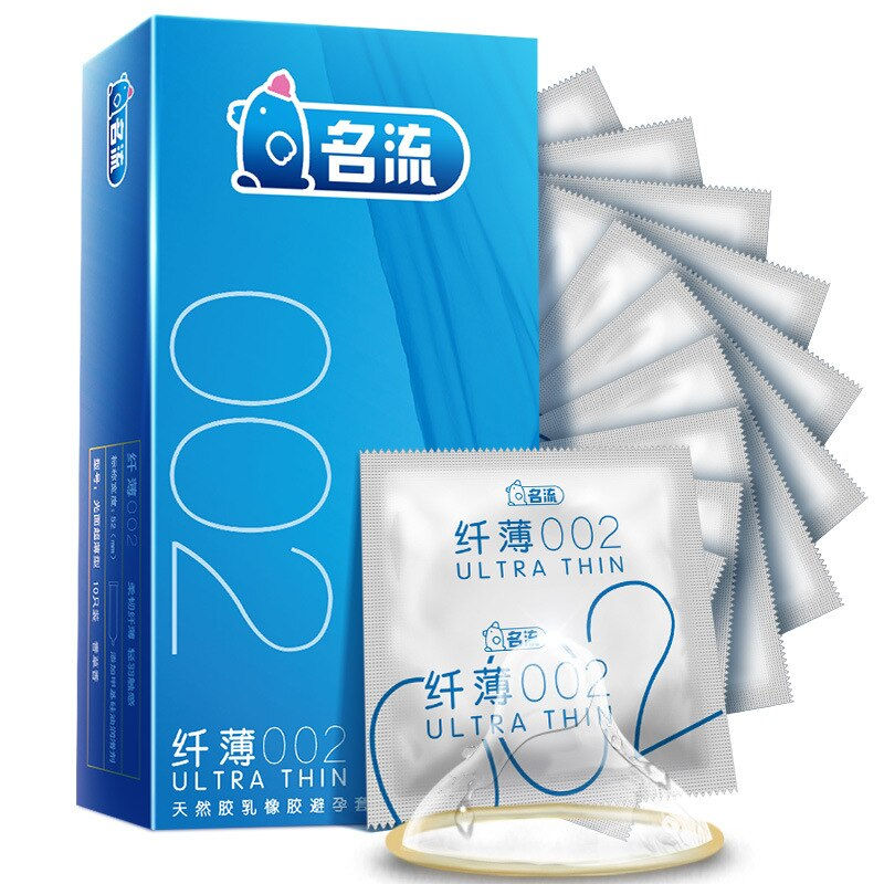 ML 002 Condom 10pc ស្រោមអនាម័យស្តើង002