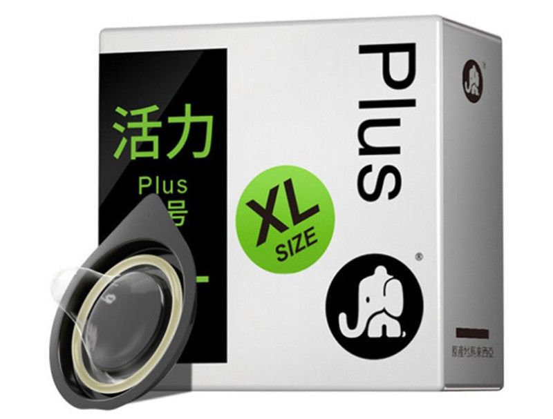 Elephant Plus XL Condom ស្រោមអនាម័យស្តើងទំហំ XL