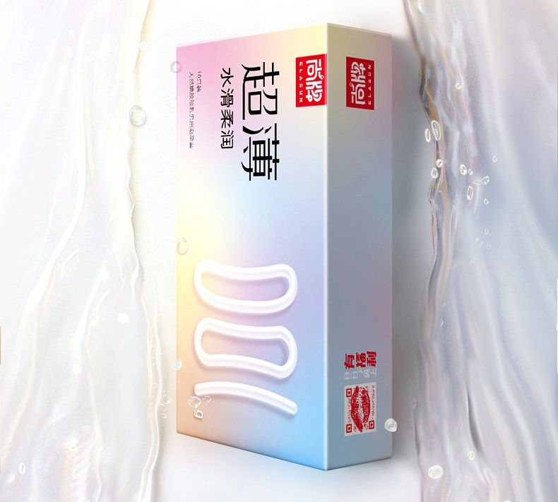 EL 001 Smooth and Soft Condom ស្រោមអនាម័យស្តើង001ទន់រលោង
