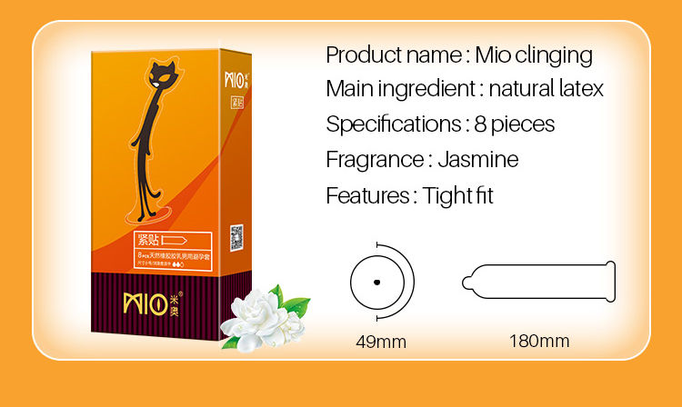 Thumbnail: MIO Fit Condom 24pcs ស្រោមអនាម័យរលោងរឹបរាង49