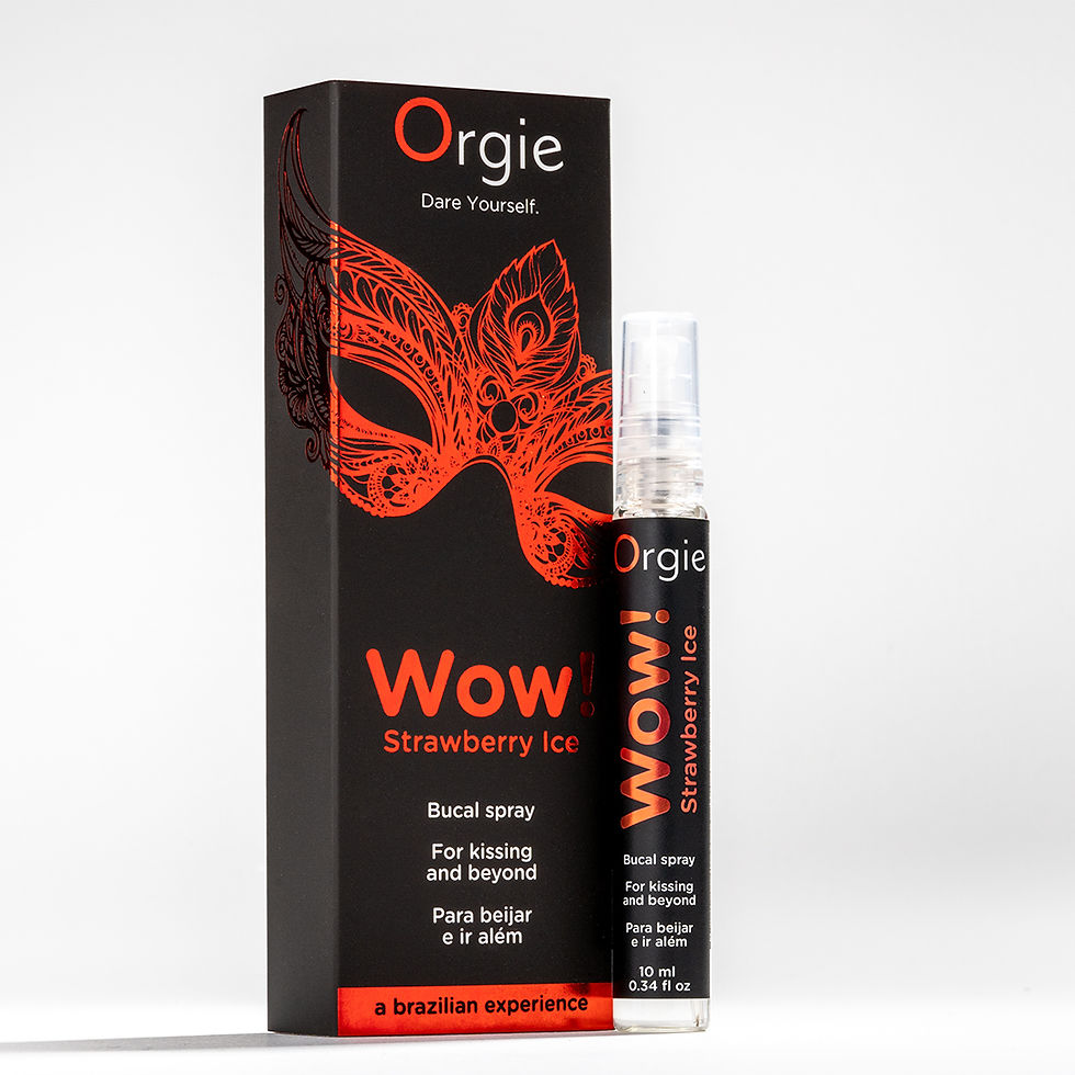 Orgie Wow! Strawberry Ice Spray - ស្រ្ពាយហូបការ៉េមផ្អែម រសជាតិស្ត្រូប៊ឺរី