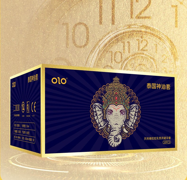 Thumbnail: OLO Thai God​ Condom ស្រោមអនាម័យគ្រើម ឆ្នូត