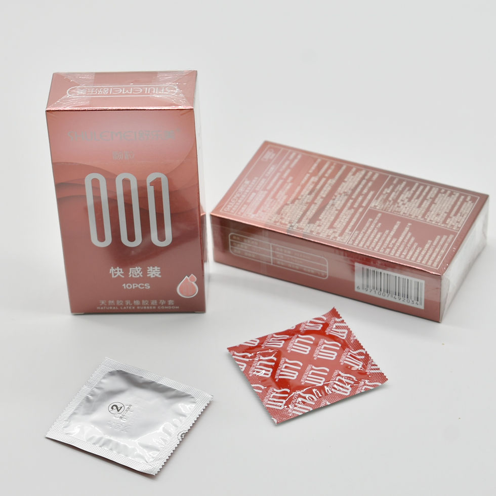 Thumbnail: SLM Ultra Red Condom ស្រោមអនាម័យគ្រើម