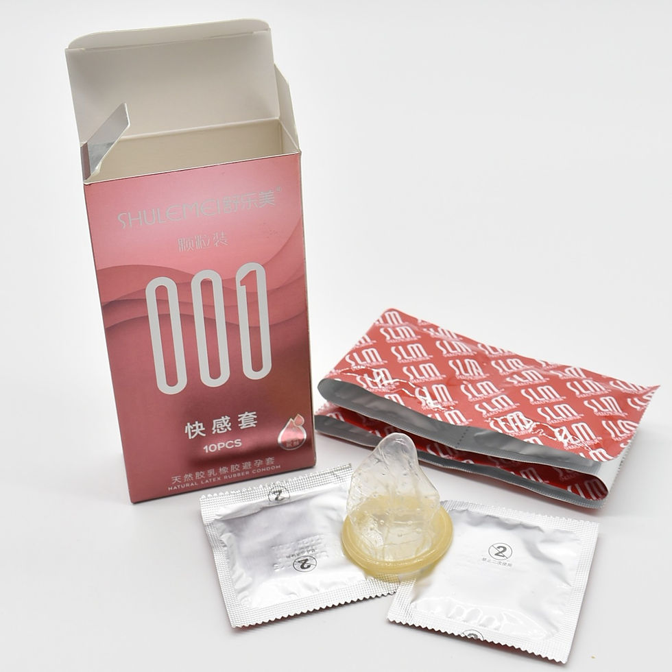 Thumbnail: SLM Ultra Red Condom ស្រោមអនាម័យគ្រើម
