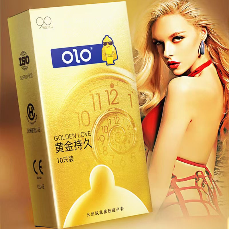 OlO Golden Love ស្រោមអនាម័យគ្រើមពន្យារ