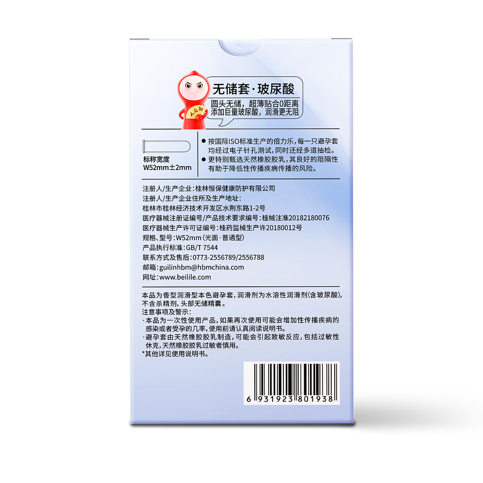 Thumbnail: PM 000 Blue Condom ស្រោមអនាម័យស្តើង001 រំញោចដល់កំពូល