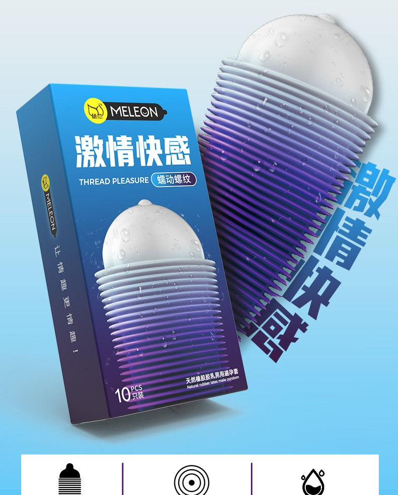 Thumbnail: ME Thread Condom ស្រោមអនាម័យឆ្នូត