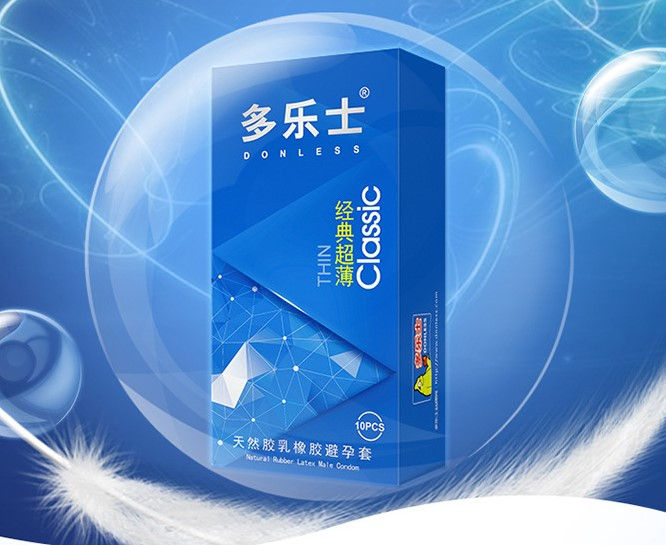 DL Classic Thin Condom ស្រោមអនាម័យស្តើង